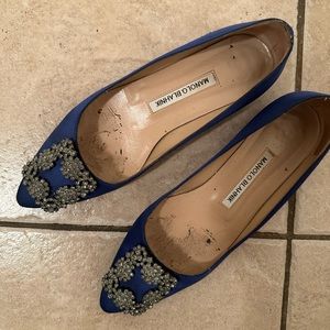 Manolo Blahnik flats